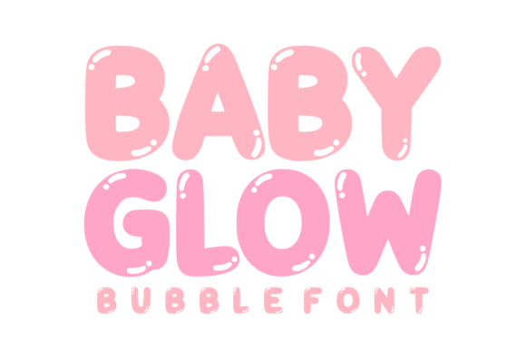 Baby Glow Typeface for Editorial Design