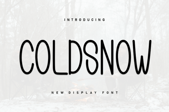 Coldsnow: A Handwritten Display Font for Modern Editorial Design