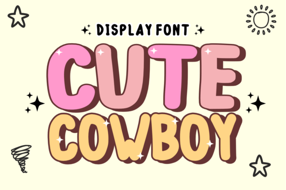Cute Cowboy Font for Bold Branding
