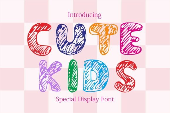 Cutekids Regular Font for Playful Campaigns