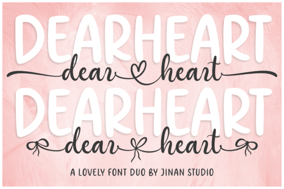 Dearheart Font for Warm Brand Identity
