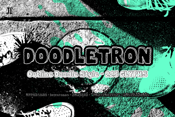 Doodletron: A Playful Display Font for Web Design