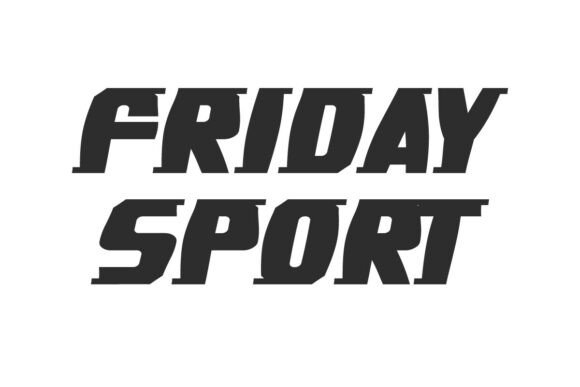 Friday Sport Font for Bold Editorial Design