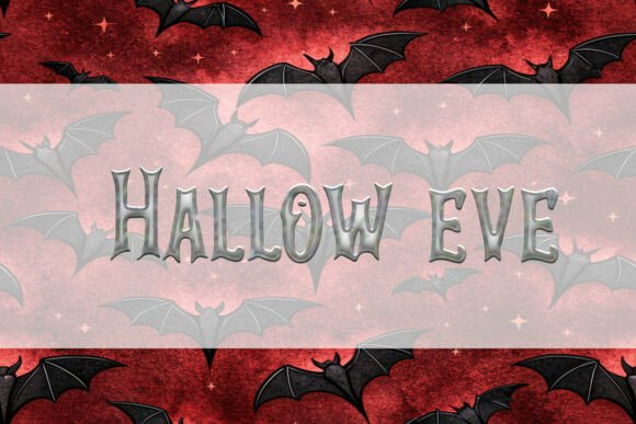 Hallow Eve Font for Bold Campaign Design