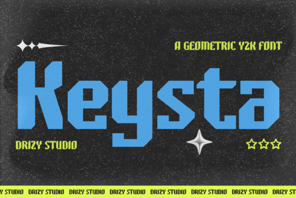 Keysta Typeface for Bold Editorial Design