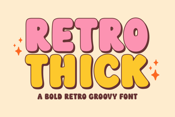 Retro Thick: A Premium Display Font for Editorial Design