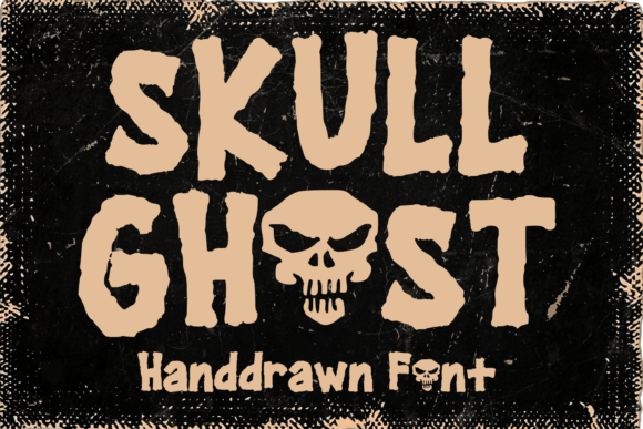 Skull Ghost Typeface for Bold Campaigns