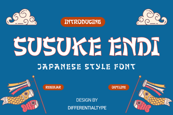 Susuke Endi Typeface for Bold Branding