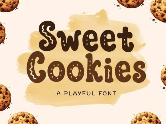 Sweet Cookies Font for Playful Business Branding