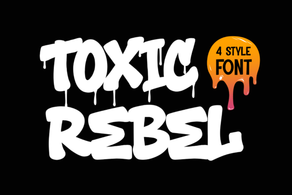 Toxic Rebel Font Review for Bold Branding