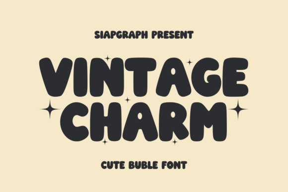 Vintage Charm Font for Bold Campaign Design