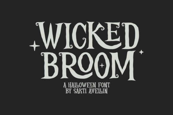 Wicked Broom Font: Elevate Halloween Campaigns